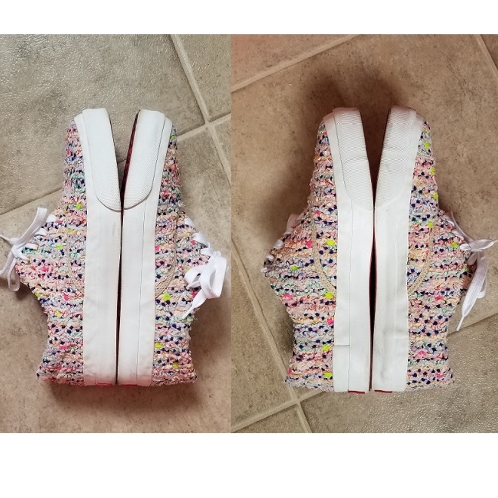 COOMEN x MOONSTAR Tweed Japanese Sneakers 7.5-8M - Picture 6 of 8